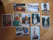 Radio Maryja cegiełka zestaw kartek pocztówek lata 90te obrazki kolekcja