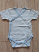 Bawełniane body dla chłopca 62 krótki rękaw