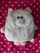 Poduszka kotek z cekinami 