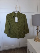 Nowa ażurowa koszula, Zara S