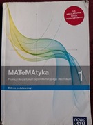 Matematyka 1  podręcznik