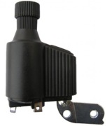 Prądnica NAL-P63L PCV;Lewa;6V/3W;Czarna Dynamo