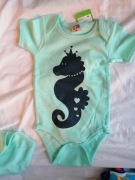 Body 80 niebieskie dziewczynka nowe