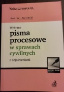 Wybrane pisma procesowe w sprawach cywilnych, A. Zieliński 
