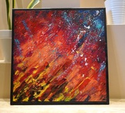 Energia - Obraz Akrylowy na Płótnie (50x50 cm)