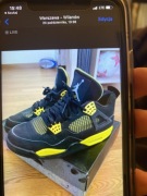 Jordan 4 Thunder 2012