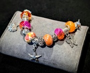 BRANSOLETKA MODUŁOWA CHARMS A'LA PANDORA 