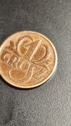 1 gr 1938 Polska międzywojenna GROSZ stan UNC