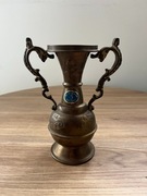 Mosiężny wazon amfora El Khomsa Exclusif vintage