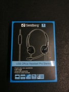Słuchawki przewodowe SANDBERG 126-13 Czarny Jak nowe