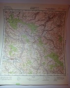 STRZYŻÓW _ Wojskowa Mapa Topograficzna Polski _ M-34-80-B _ skala 1:50 000