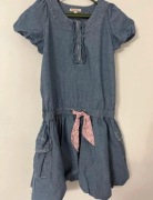 Jeansowa sukienka dziewczęca