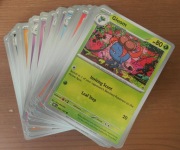 Zestaw 84 Oryginalnych kart Pokemon z setu Obsydian Flames (Bez Powtórek)