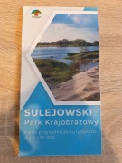 Sulejowski Park Krajobrazowy mapa 