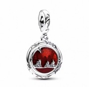 Srebrny Nowy Charms do bransoletki modułowej - Stranger Things