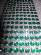 kryształki naklejki samoprzylepne cyrkonie dżety 8mm - 220 szt