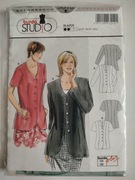 Wykroje krawieckie Burda 3010, rozm. 38 i większe.