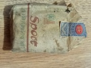 Opakowania po papierosach Sport z lat 50 nr.4