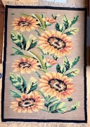 Stary kilim Gliniany art Deco Polski przedwojenny unikat 