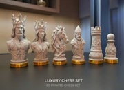 Luksusowe szachy 3D – unikat, precyzja i detale premium