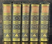 Ilustrowana Encyklopedia Trzaski Everta 5 t. półskórek K005