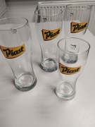 Zestaw 4 pokali piwo Piast.