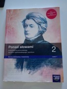 Podręcznik do języka polskiego Ponad Słowami 2 cz.1