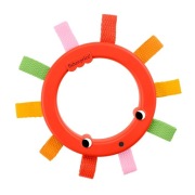 FISHER PRICE krab Rainbow Ribbons Activity Ring zabawka sensoryczna 3m+