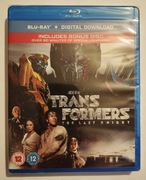 Transformers The Last Knight film Blu-ray ANG wyd. UK Nowy Folia