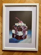 Ciasteczko suche pastele 30x40 cm w ramce