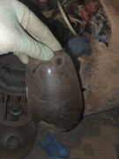 Klosz do starej lampy naftowej