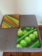 Obrazki 2 szt. 30x30 cm dekoracje motyw kuchenny