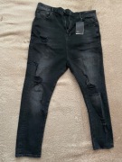 Jeansy Asos obniżony stan,nowe metka,W32L30