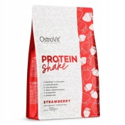 Odżywka białkowa Protein Shake OstroVit proszek 700 g smak truskawkowy