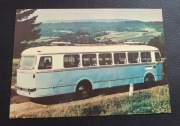 Stara pocztówka reklama folder San H 27 Sanok SFA Autosan 