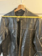 Kurtka skórzana RG 512 urban wear męska