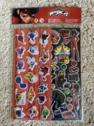 Miraculous Biedronka i Czarny Kot naklejki nalepki