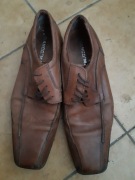 Buty meskie 42 bianco man skora braz