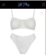 Tiulowy bralet Lets Play Lingerie r S / M