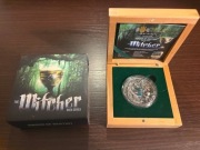 Wiedźmin Moneta Miecz Przeznaczenia 5$ 2oz Ag999