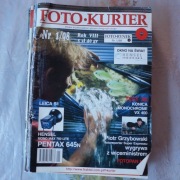 miesięcznik FOTO-KURIER rok 1998- cały rocznik 