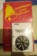 Dzwonek elektroniczny z PRL