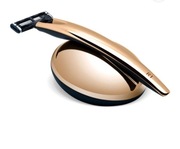 R1 Złota 24-karatowa maszynka do golenia i stojak 