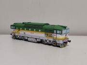 754.045 SL12  lokomotywa spalinowa Czechy  manewrowa Model kartonowy 