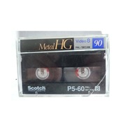 Kaseta Video do kamer Scotch Videocasette P5-60 Metal HG Video 8 Pal Secam