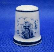 Naparstek Kolekcjonerski Mosa - Tradycyjny Strój Ludowy Holandii 