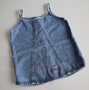 Bluzka top jeansowy hafty Chiboogi 116