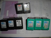 Puste cartridge HP do regeneracji 336 342 8szt