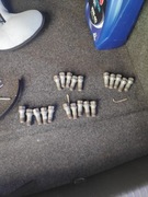 Felgi Alu 16' +śruby +pierścienie centrujące