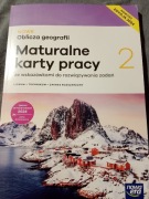 Karty pracy do geografii dla klas 2 liceum, technikum, rozszerzenie
